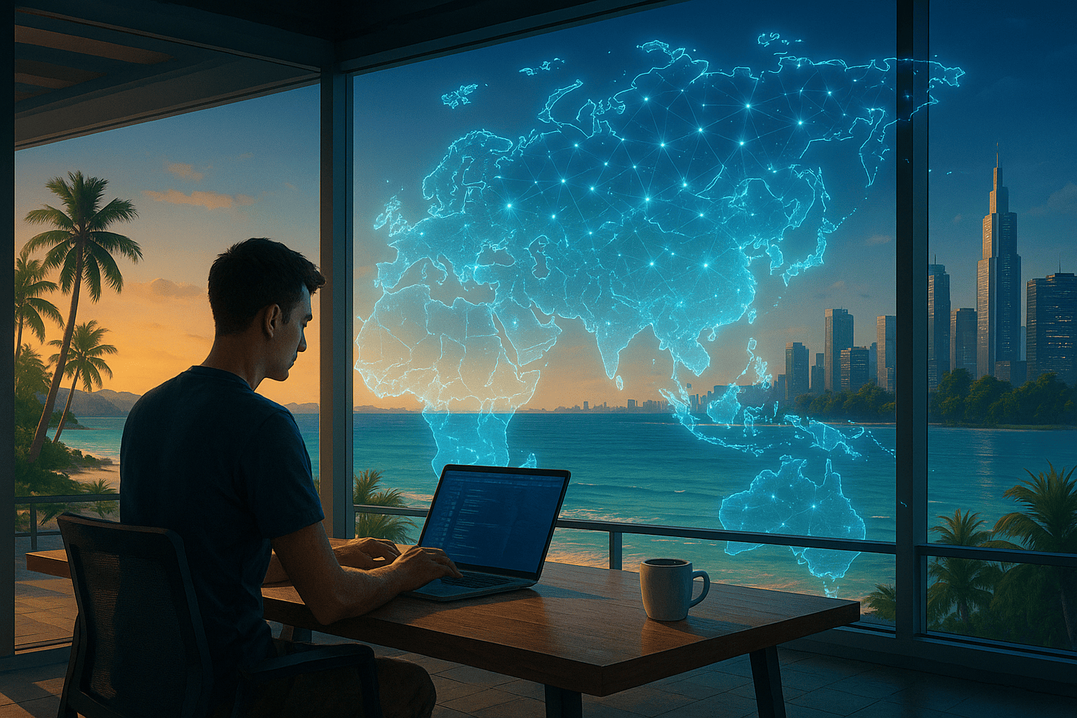 Fenomena Digital Nomad Indonesia 2025: Gaya Hidup Baru, Ekonomi Kreatif, dan Tantangan Sosial